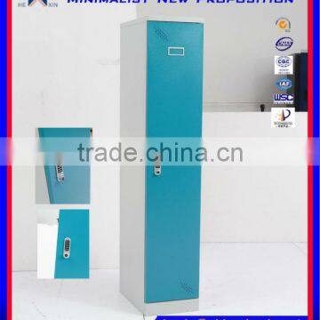 Modern steel 1 door clothes cabinet locker office school hotel furniture