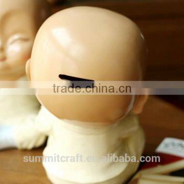 Resin Little Monk Statue Baby Buddha Statue photo-4
