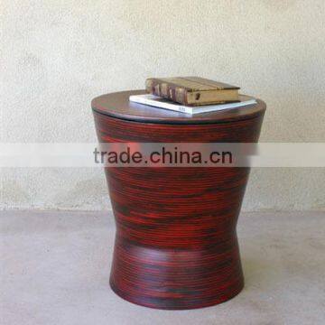 High quality best selling natural spun bamboo stool from Vietnam