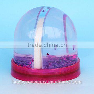 Photo Souvenir Platice Snow Globe For Wedding Gifts photo-4