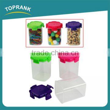 Food storage container 3pcs 138ml small plastic candy food storage container set