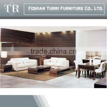 Luxury Marble Top Corner Table, Sofa Side Table for Living Room Furniture photo-5