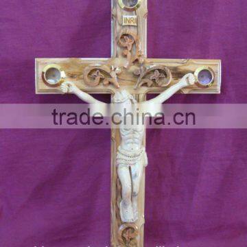 Shandong Laser Cut New Design Wood Cross Hanging Decor,home Decoration photo-5
