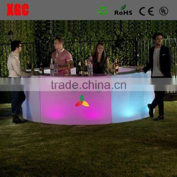 GF310 new item CE certificate led bar table bar counter design