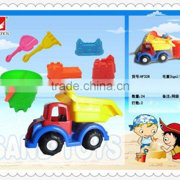 kids plastic summer toys 6pcs play set