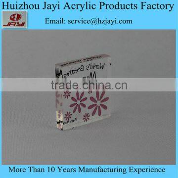 China manufacturer wholesale acrylic souvenir gift and memento