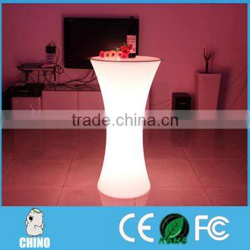 Luxury and Comfortable urniture LED Glowing Bar table