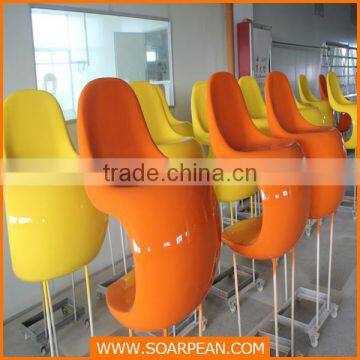 Custom Office Chair Fiberglass Cherry Chair photo-3