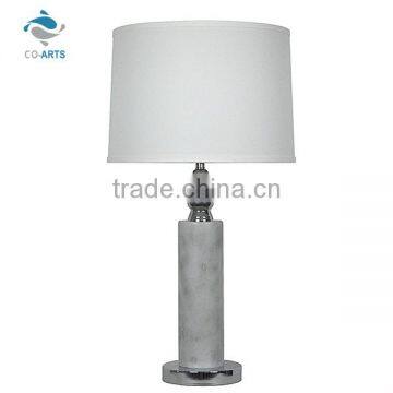 European design indoor decoration white small plug table lamp