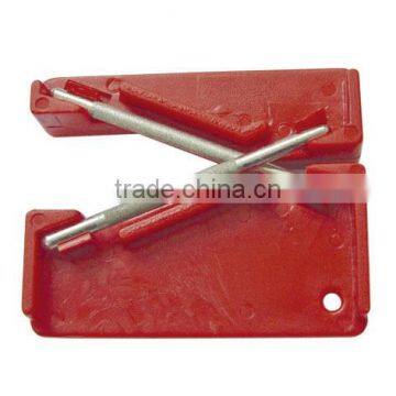 Diamond fishing hook sharpener
