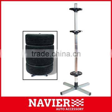 Removeable foldable strong safe tire holder