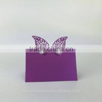 Laser Cut Decoration Card Butterfly Party Invitation Card Table Card Wedding Place photo-3