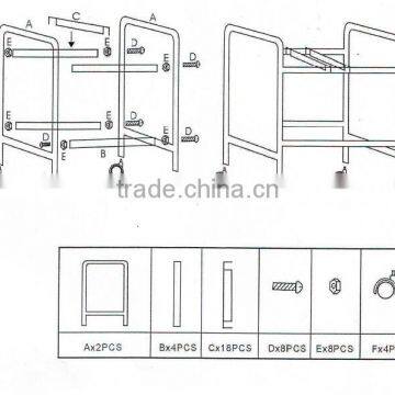Rolling Pants Hanger/ Rolling Pant Trouser Trolley Hanger/metal Pants Hanger photo-5
