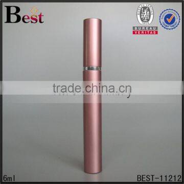 Shanghai Best 6ml perfume spray bottle pink pen perfume spray bottle pump spray bottle for perfume with aluminum cap