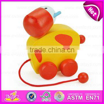 High Quality Creative Educational Toddler Toys Vehicle Drag and Pull Toy for Children W05B104 photo-6
