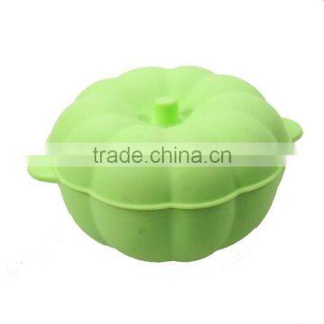Funny Fruit Pumpkin Shaped Bowls Microwave Safe Silicone Bowls photo-3