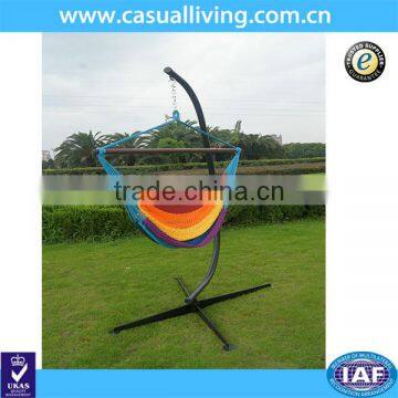Hammock Outdoor/Indoor Hanging Rope Hammock Chair Camping Portable Hammock and Stands