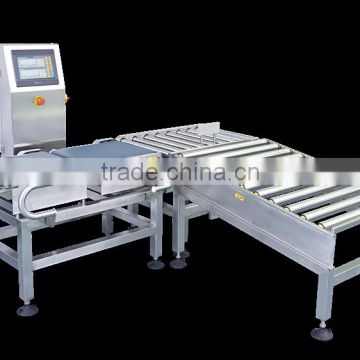 Stainless conveyor belt dynamic checkweigher