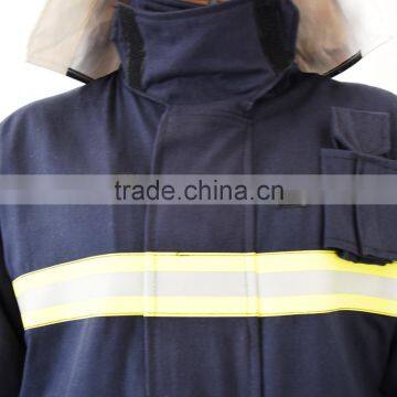 100% Flame Resistant Fabic Four Protection Layer Fire Fighting Turnout Gear photo-5