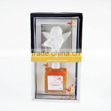 Eco-friendly Nutural Rattan Sticks With Sola Flower Fragrance Diffuser Wick photo-3
