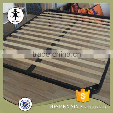 Strong Support Elegant King Size Hotel Slat Bed Frame photo-6