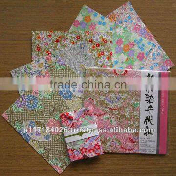 Paper with Colored Figures