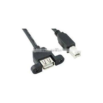 F/M Panel Mount USB Cable