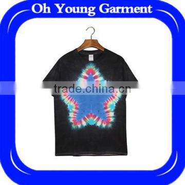 2017 star contrast color for men short Sleeve T-Shirt alli baba com online shopping india