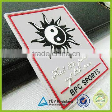 Custom logo plastic decorative name badges