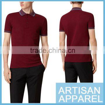 Newest Short Sleeve Men's Slim Fit Polo Shirt 100% Cotton Solid Color Business Polo Shirt For Man Also Accept Your Logo