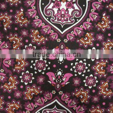 Rayon challis print fabric(viscose fabric) for women, rayon bali fabric