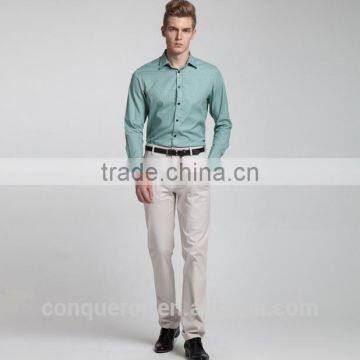 New Design Made to Measure Business Cotton Slim Men Shirt BS925 photo-2