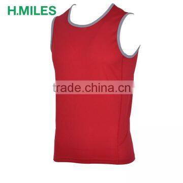 Customized Breathable Dry Fit Men Fitness Sleeveless t Shirt/ T-shirt photo-5
