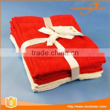 Stock Cotton Terry Hand Face Facial Towels