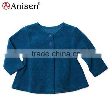 Oem Factory Custom Children Boutique Kids Fleece Jacket for Girls photo-2