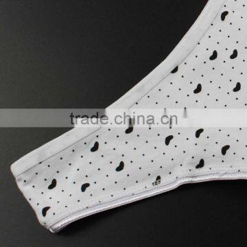 Stock Summer Style White Heart Print Cotton Underwear Women Everyday Women's Thongs Intimates Women Briefs Sey Panties Girls Bri photo-4