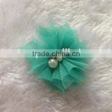 Wholesale Baby Girl Hair Accessory Chiffon Flower Child Head Flower No Clip photo-5