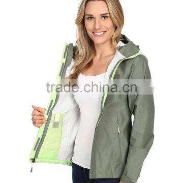 Women Lightweight Packable Waterproof Rain Jacket photo-4