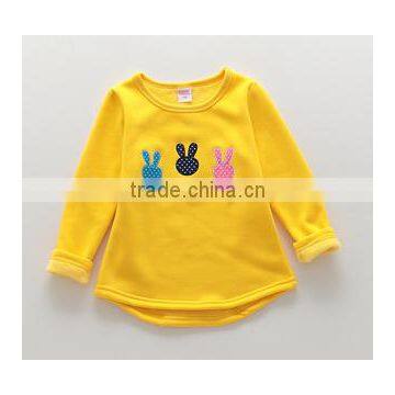 Cheap Customized Lovely Baby Girls Crewneck Hoodies3-6months Wholesale Good Quality Baby Girls Crewneck Hoodies Sweatshirt photo-3