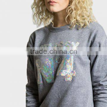 Custom Hoodies Long Sleeve Crew Neck Sportswear,women Hoody, photo-3