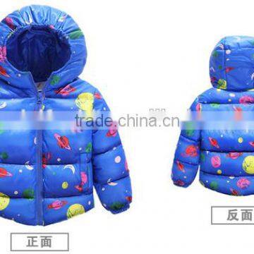 Factory Cheap Custom Latest Fashion Childern Winter Quilted Jackets photo-5
