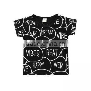 S17504A 2017 Boys' Children Summer Tops T-Shirt Cotton T-Shirts photo-4