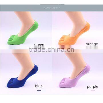 Summer New Casual Womens Socks Cotton Sports Five Finger Socks Casual Breathable Calcetines Toe Socks Ankle Socks photo-4