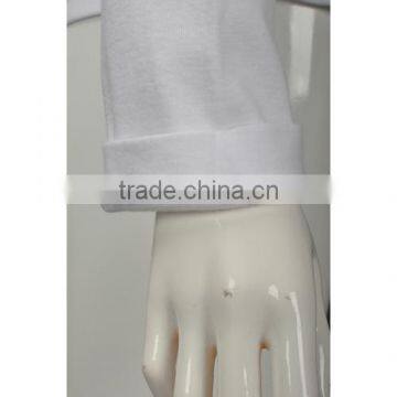 Wrinkle Free CVC Fabric Bulk Plain Wholesale Slim Fit Custom Hoodies photo-5