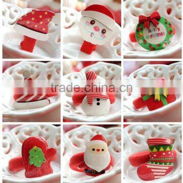 Wholesale  Christmas children hair accessories decorative hair clips