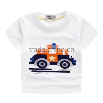 100% Cotton Soft and Comfortable Fashion Summer Boys Kids T-shirts Design photo-4