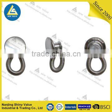 Designed for Overweight Metal Button Collar Extenders With Spring photo-4