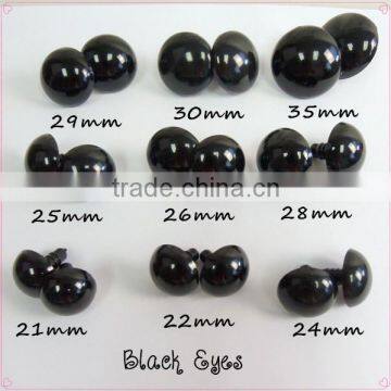 Handicraft Accessories Safety Black Plastic Eyes of Stuffed Toys photo-2