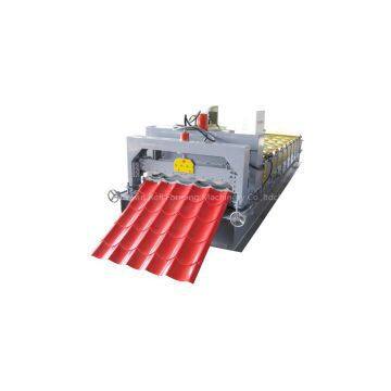 color steel glazed tile roll forming machine