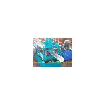 Durable Seamless Gutter Machine , Water Gutter Making Equipment Former Line